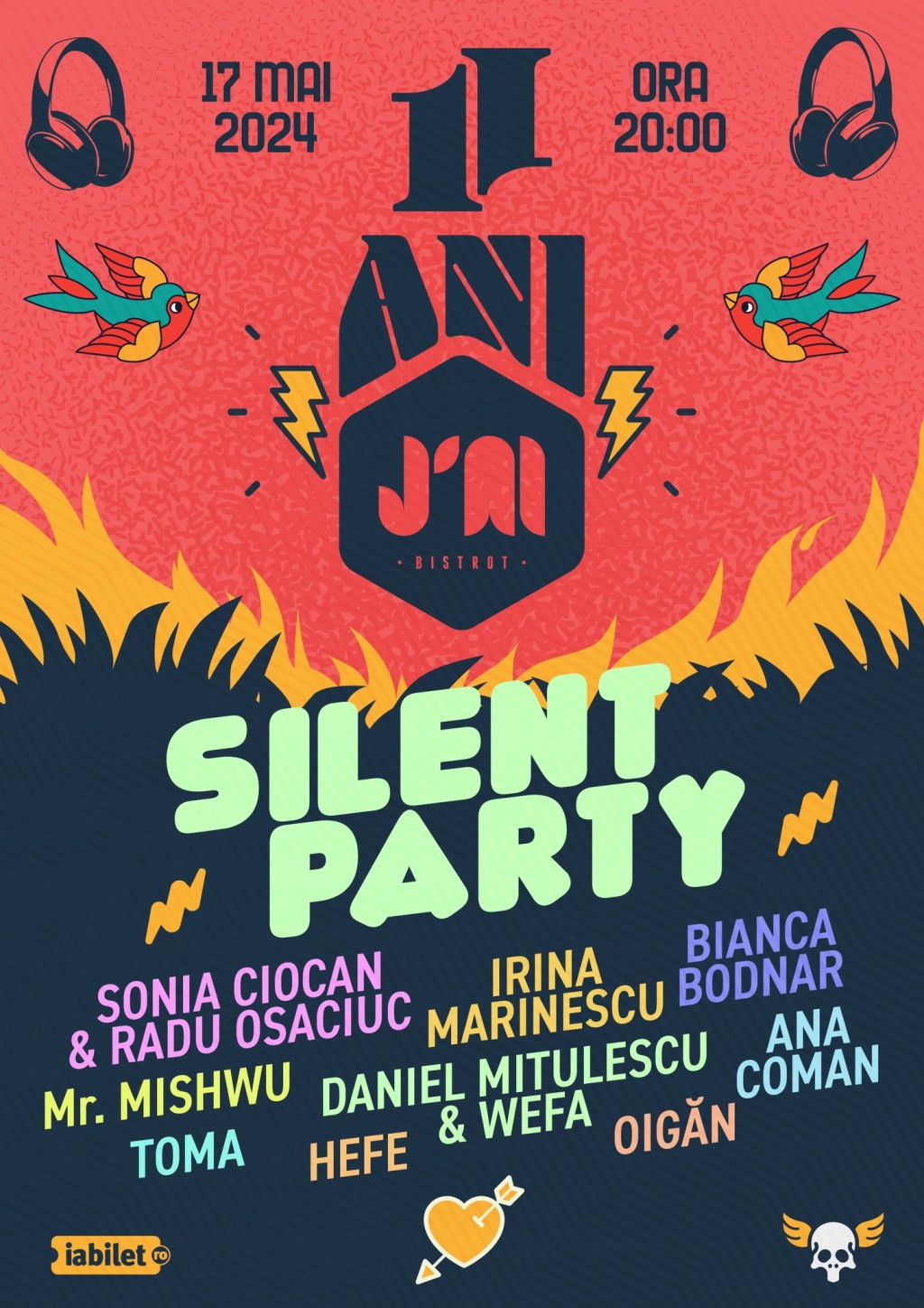 Event Alert: Silent Party @J’ai Bistrot&nbsp;Garden