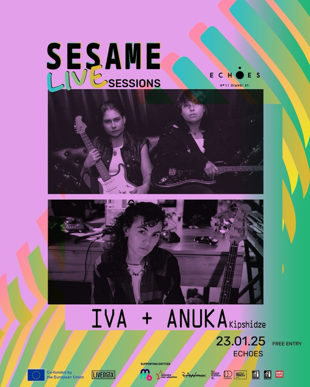 Concert Alert: IVA & Anuka Kipshidze @ SESAME Live&nbsp;Sessions