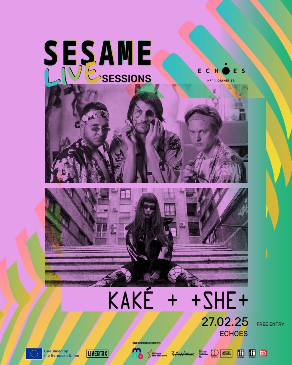 Concert Alert: KAKE? & SHE @ SESAME Live&nbsp;Sessions
