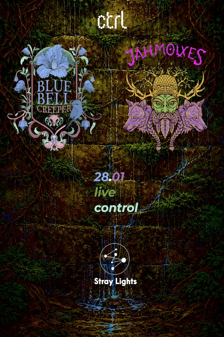 Concert Alert: Bluebell Creeper & Jahmolxes @&nbsp;Control