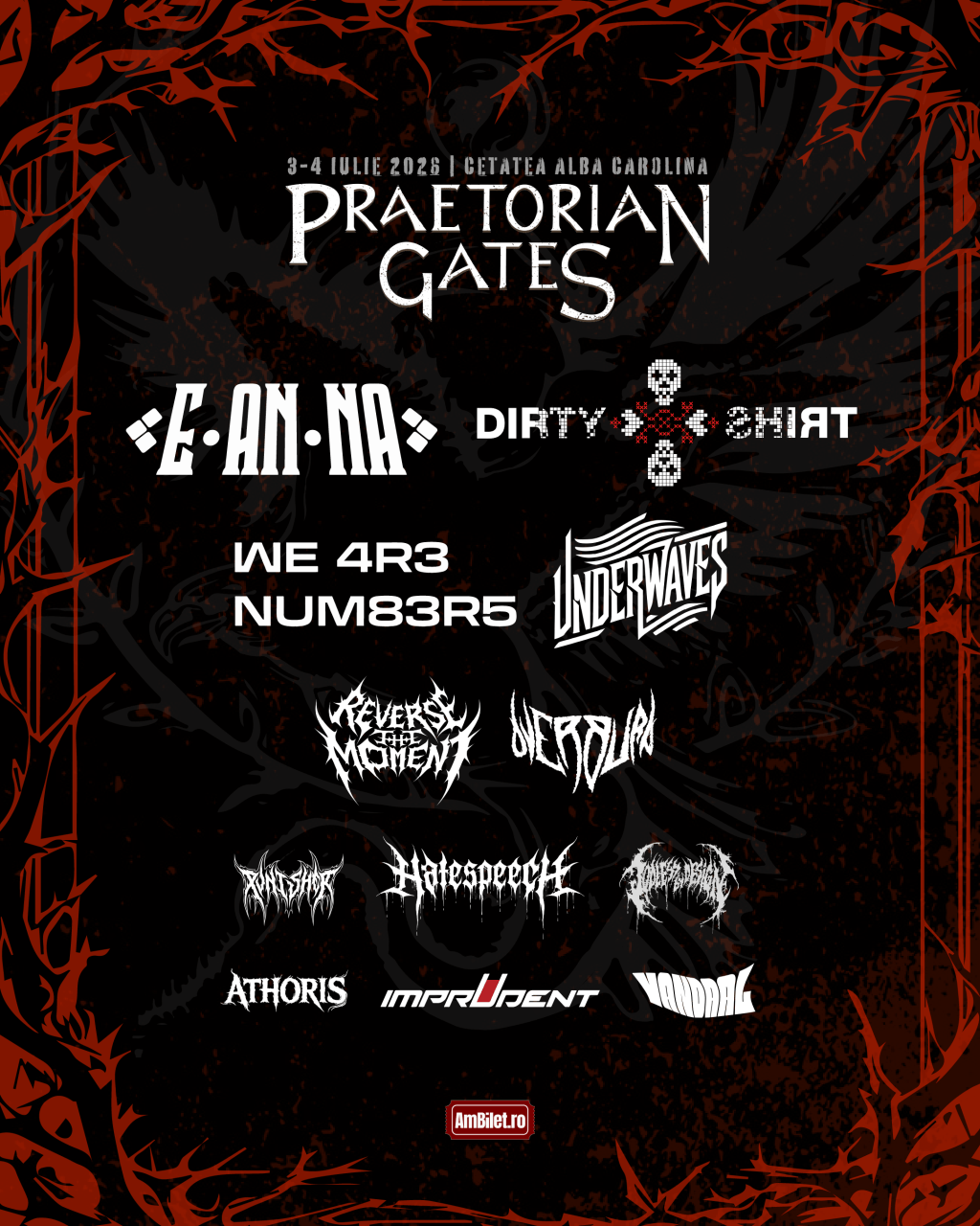 Festival Alert: Praetorian Gates&nbsp;2026