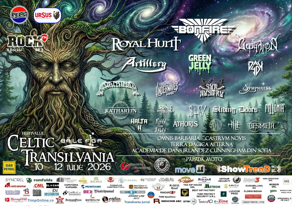 Final Line-up & Schedule: Celtic Transilvania Festival&nbsp;2026
