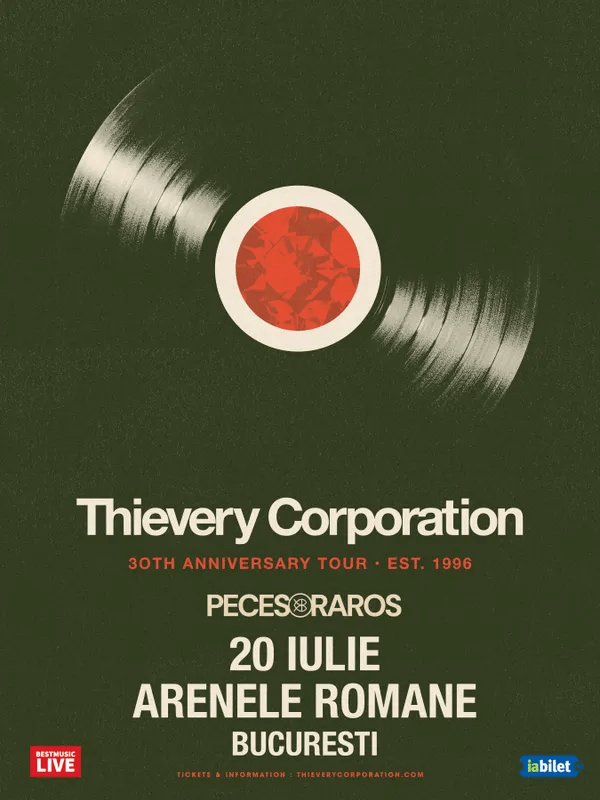 Concert Alert: Thievery Corporation @ Arenele&nbsp;Romane