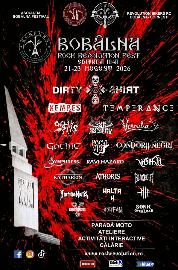 Festival Alert: Rock Revolution Fest Bobâlna&nbsp;2026