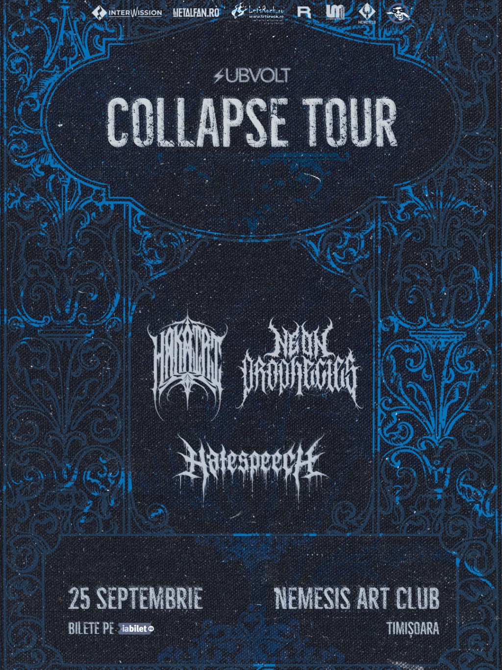 Concerts Alert: Collapse Tour @ Timișoara &&nbsp;Cluj